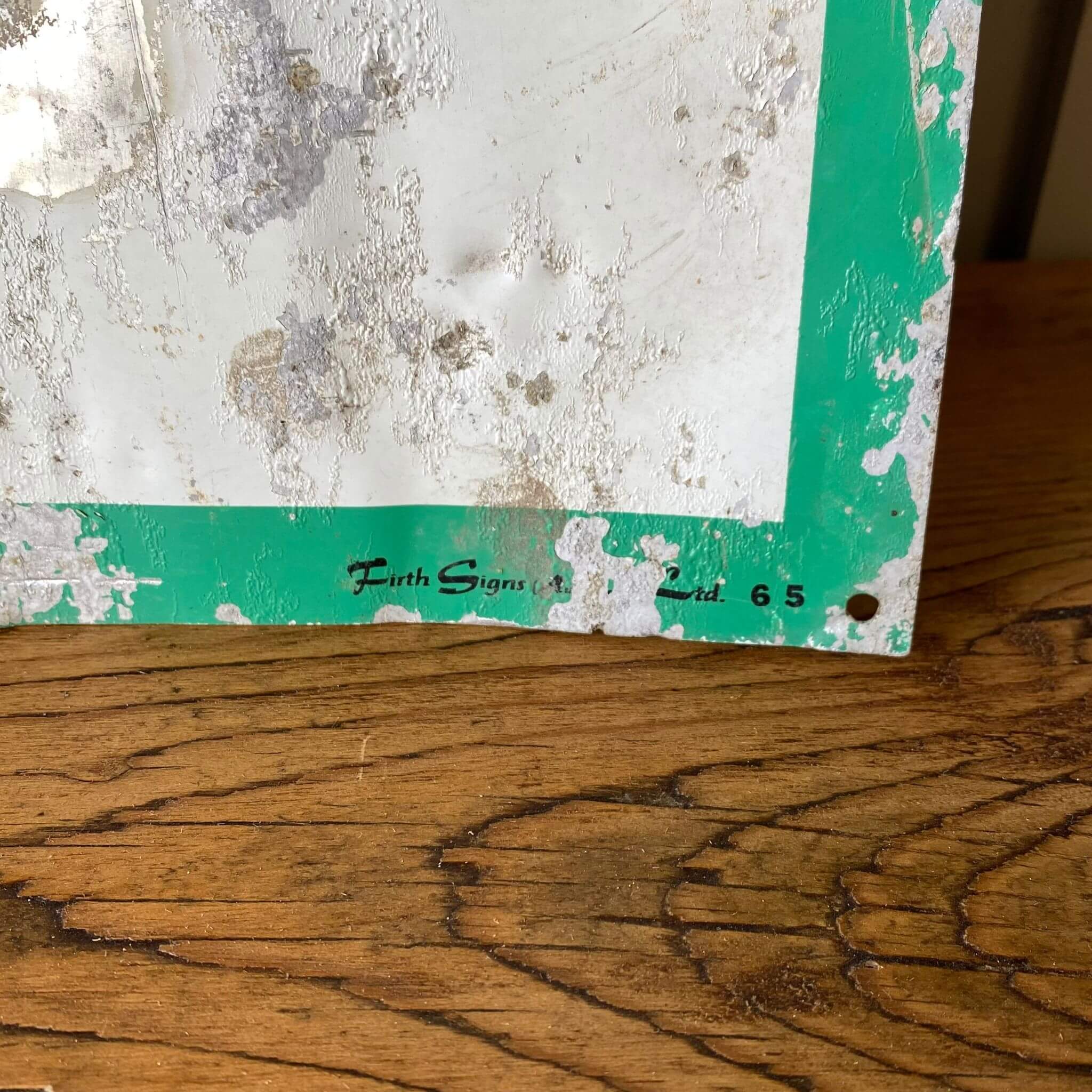 Frutee Soft Drinks advertising sign