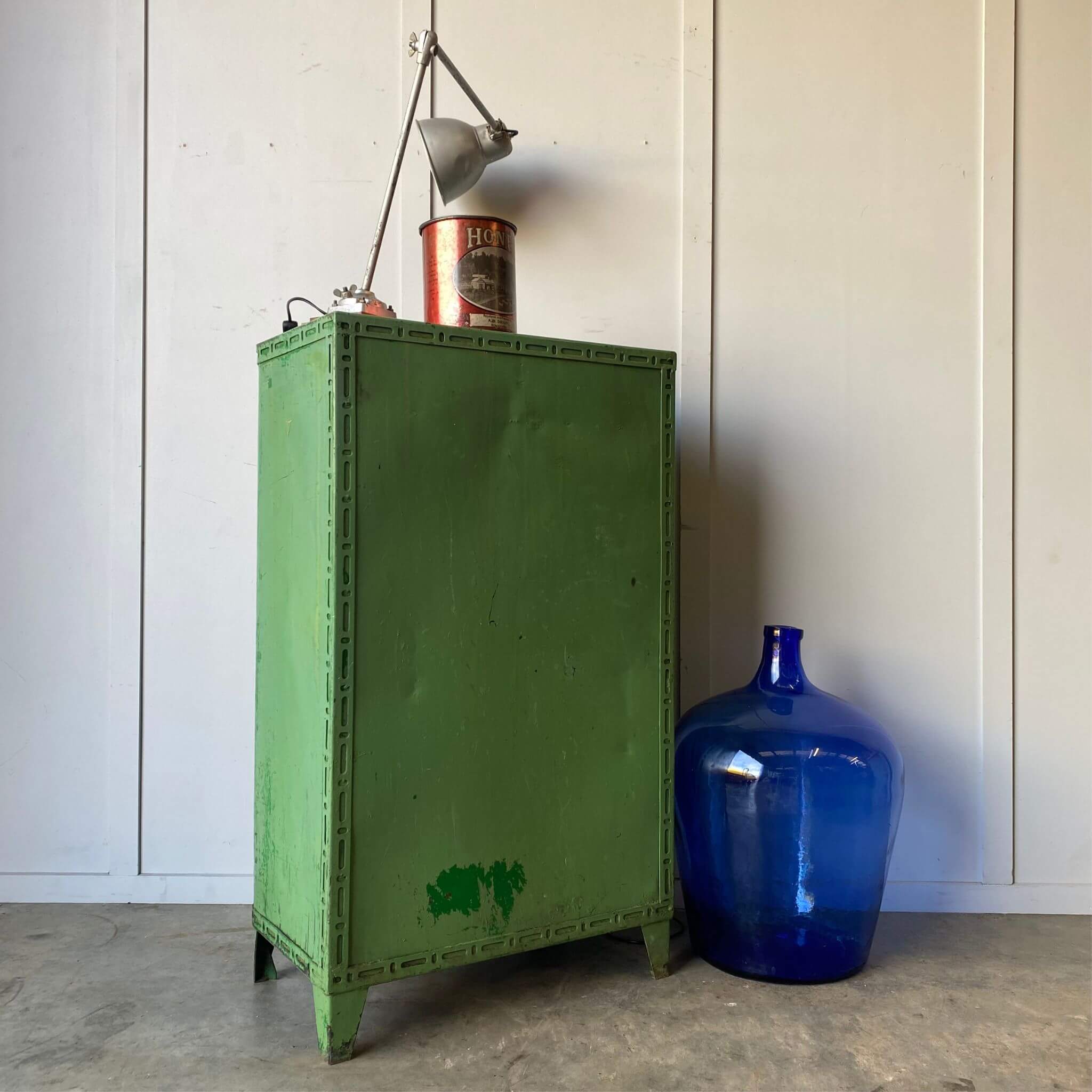 Vintage Industrial Storage Cabinet