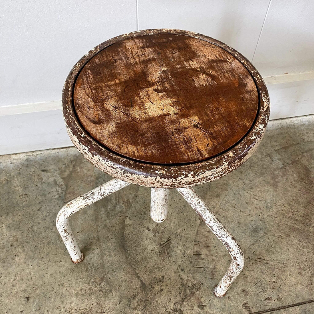 Vintage Industrial Stool