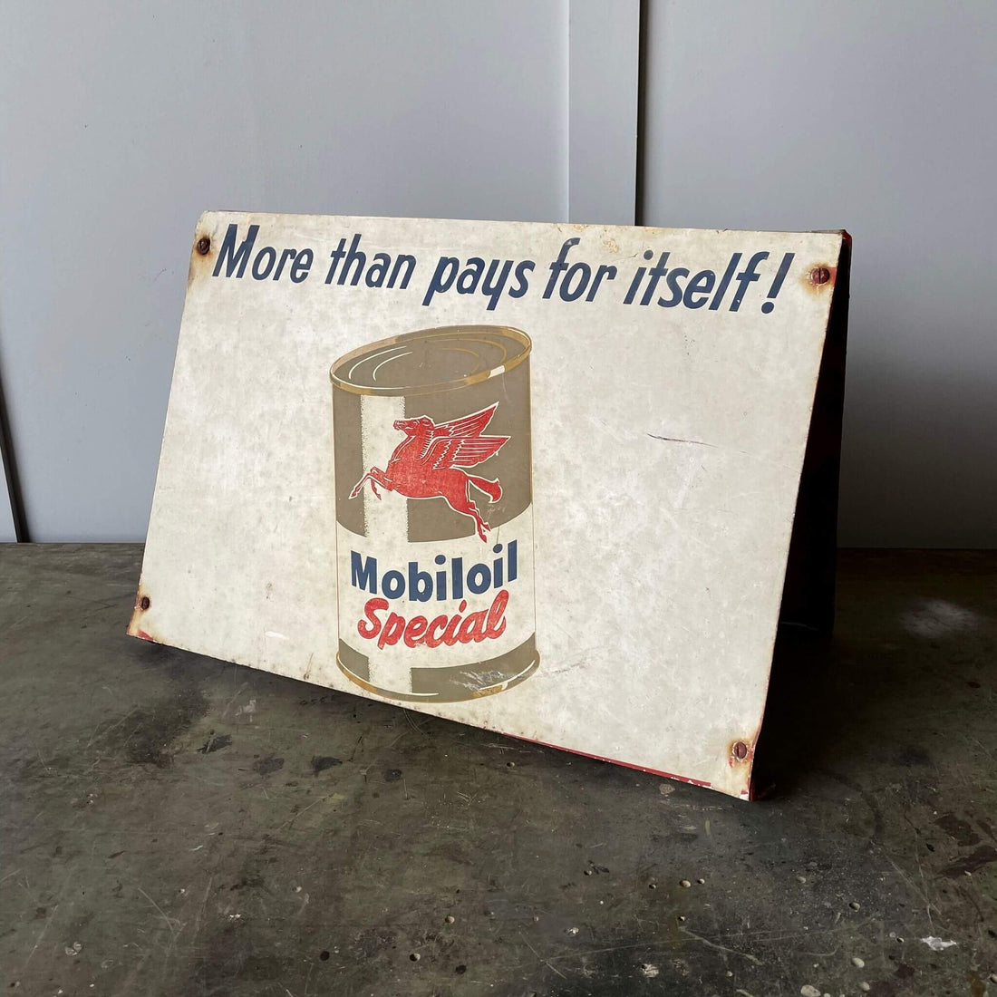 Vintage advertising sign