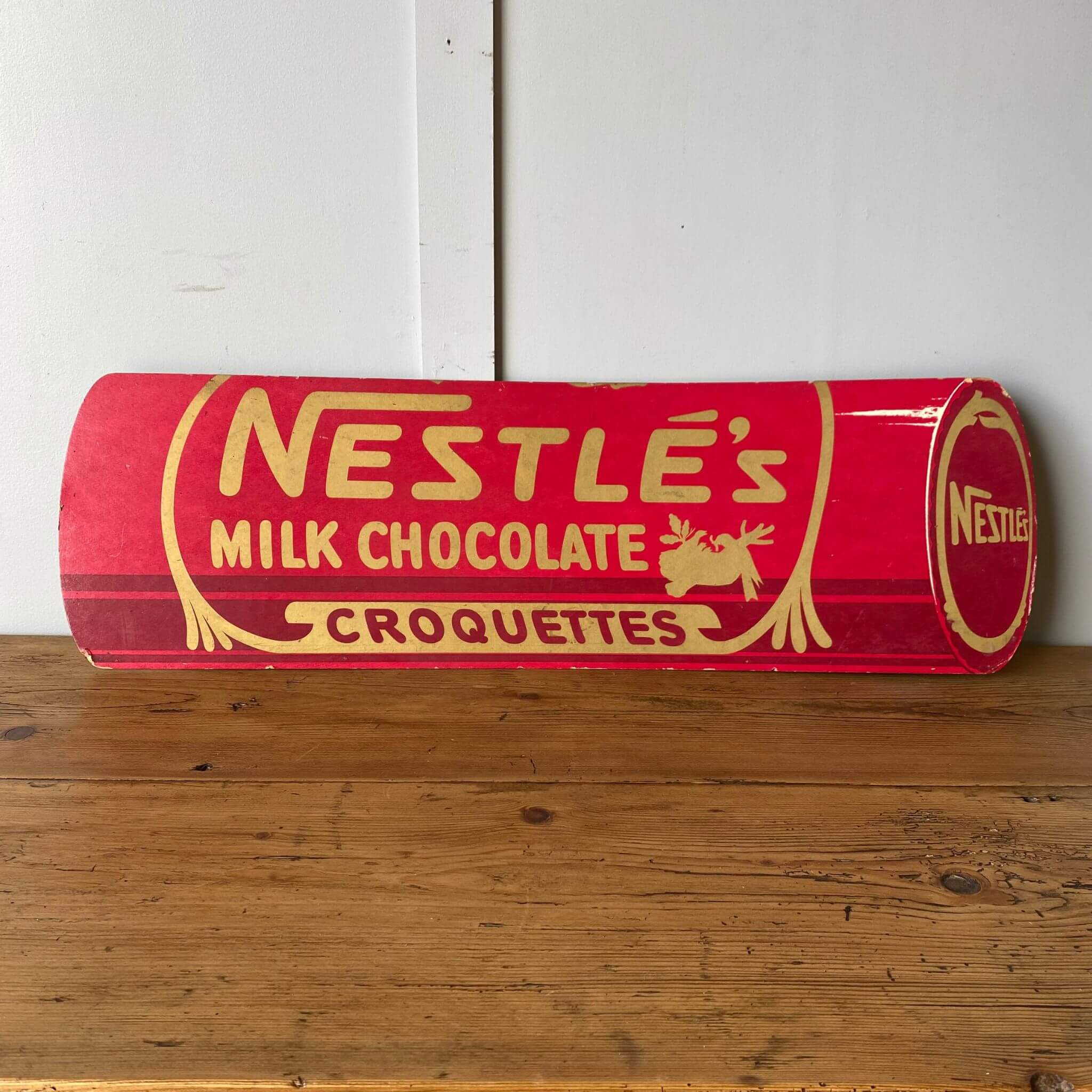 Nestles Croquettes advertising sign