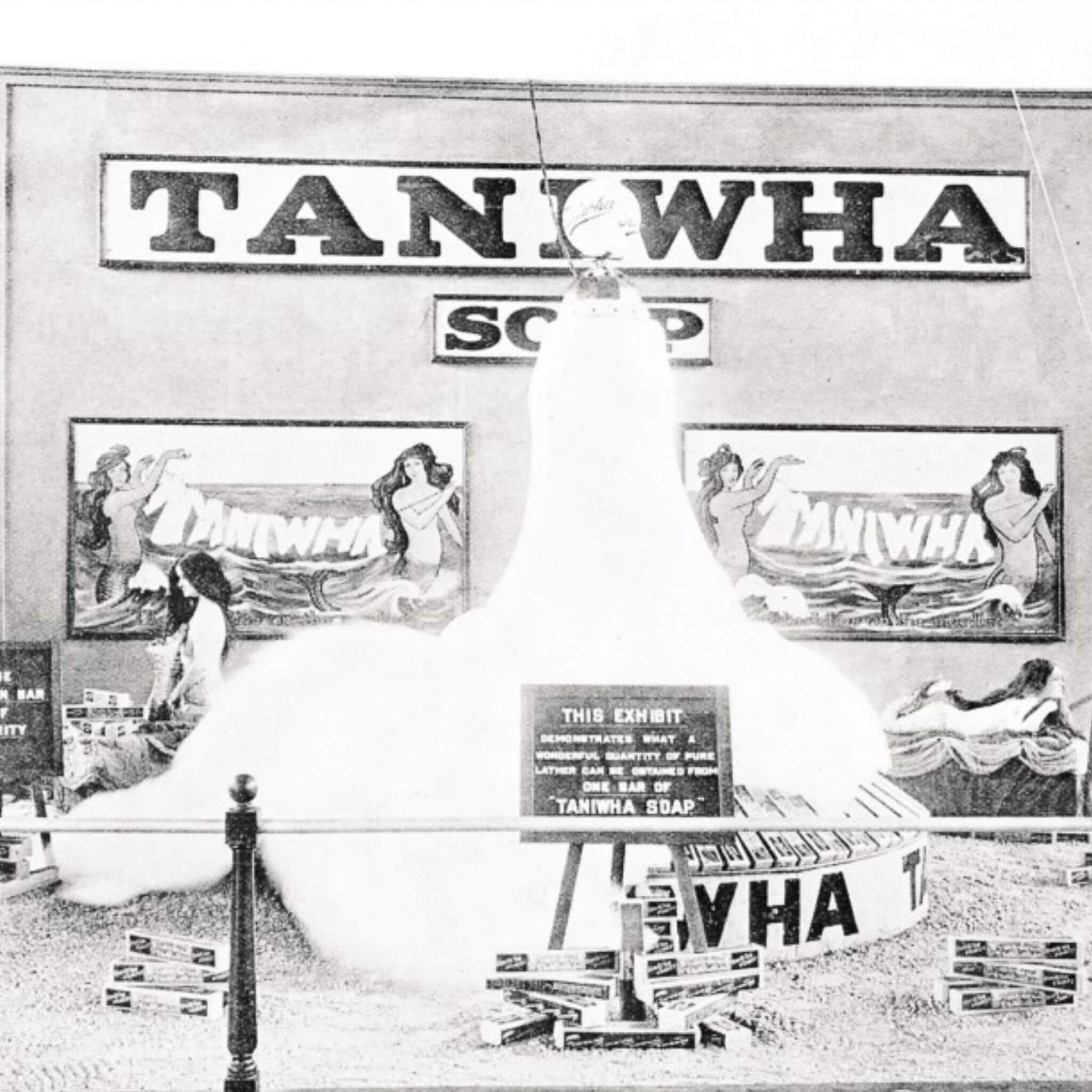 Taniwha soap trade stall