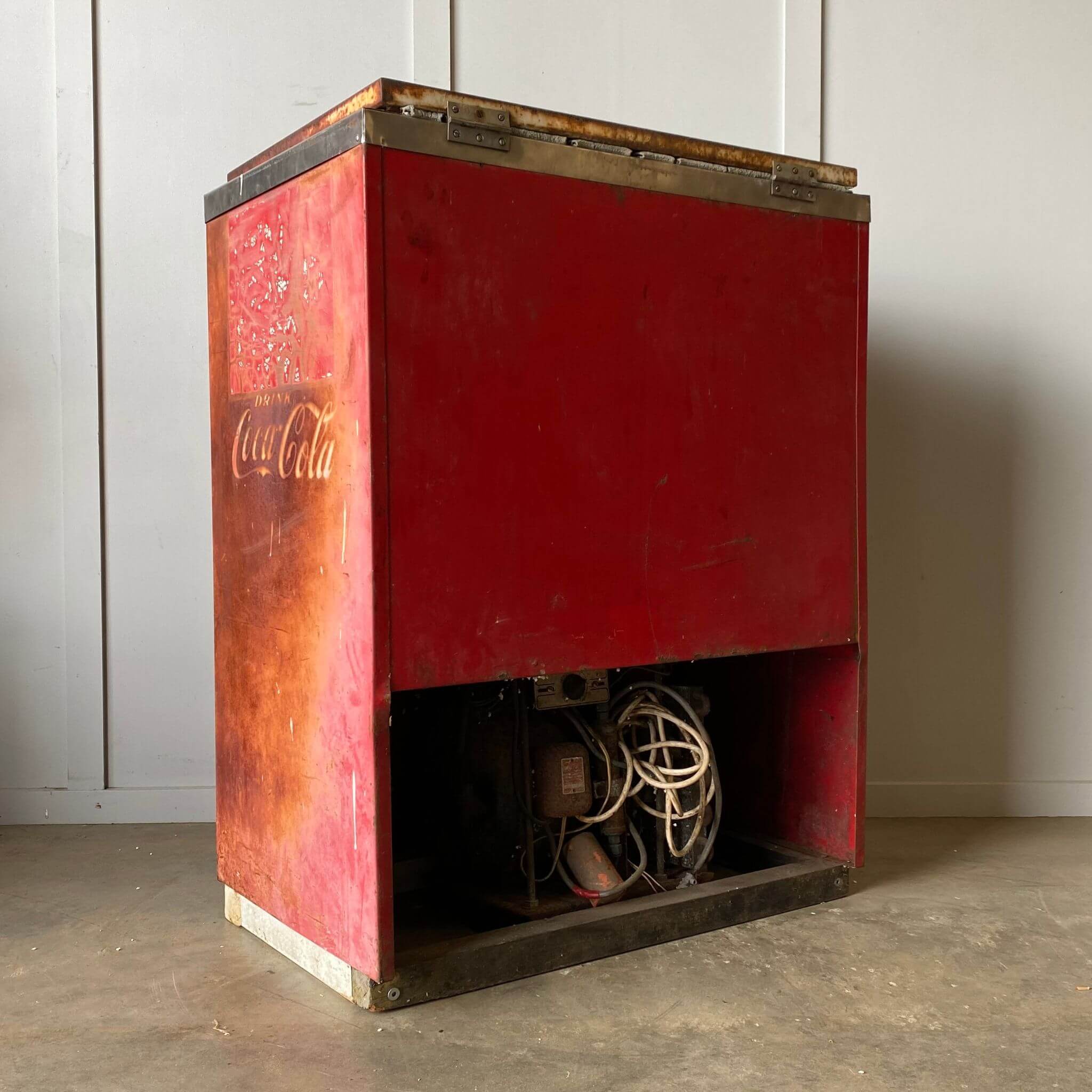 Collectible Coca Cola Fridge Red