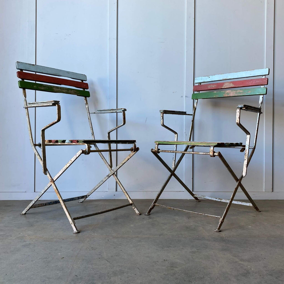 Antique Outdoor Garden Table And Chair Set