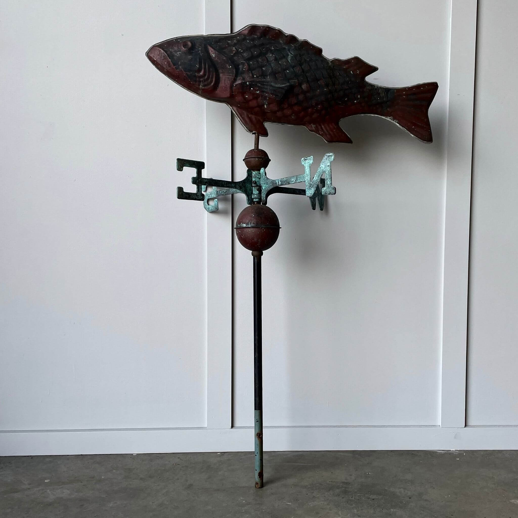 Fish wind vane