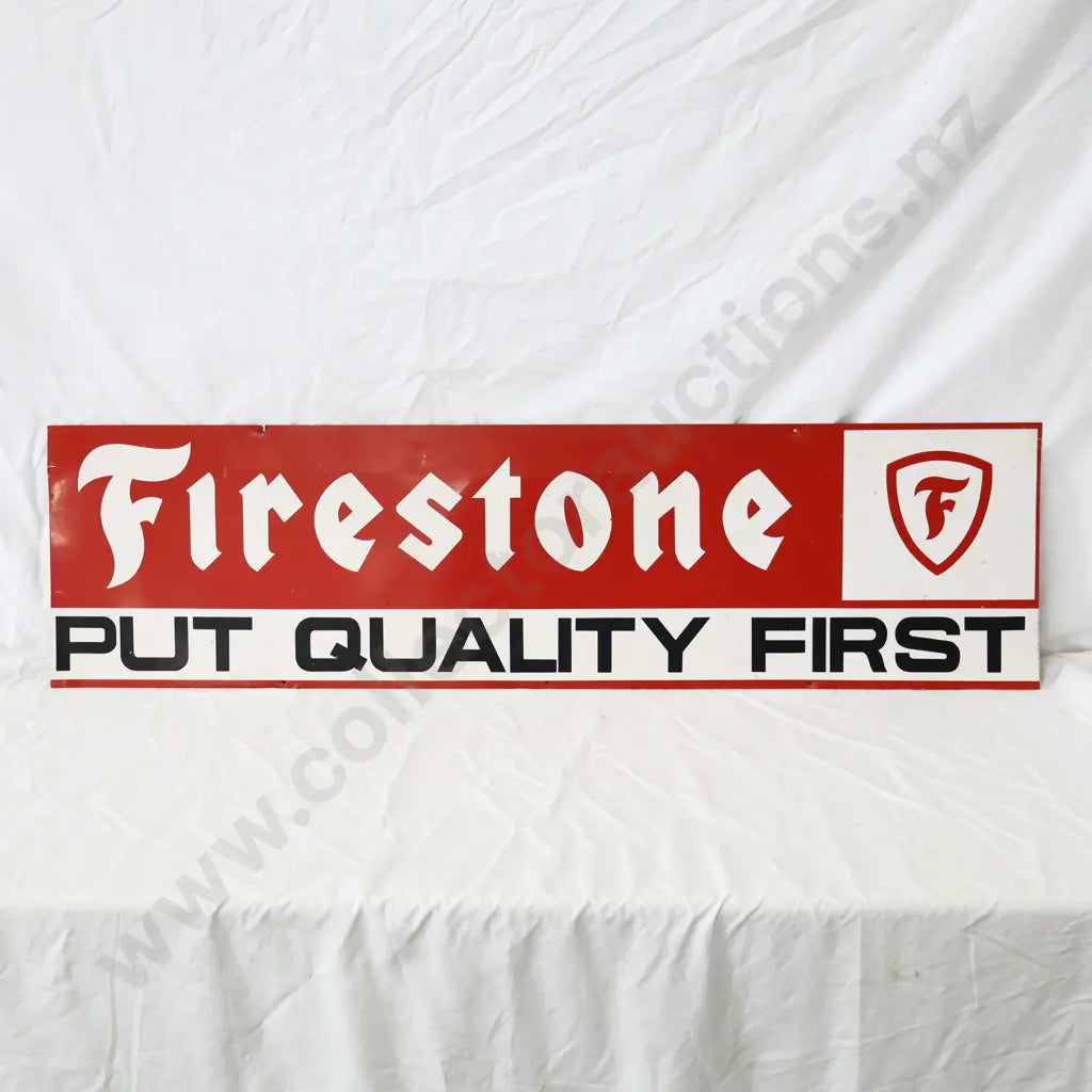 Size 112cm Long x 30cm High, Great original condition. Ex Puriri Service Station