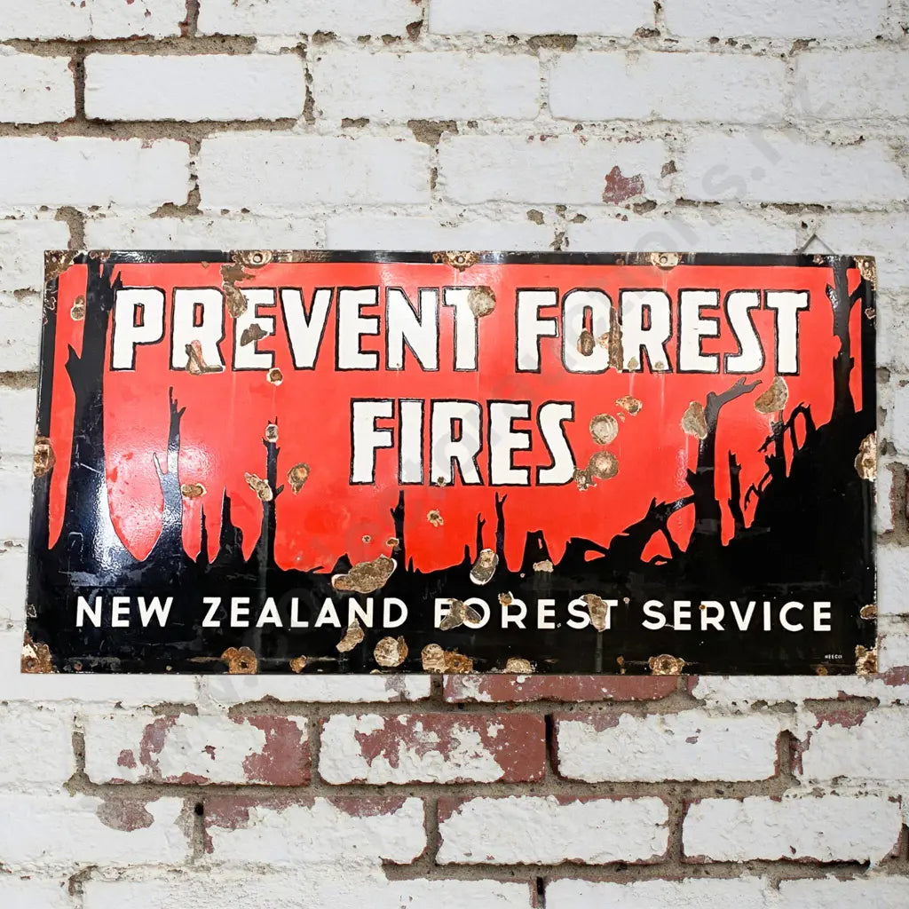Size 1.83m long x 91cm high.Enamel porcelian sign, no touch ups. Condition good.