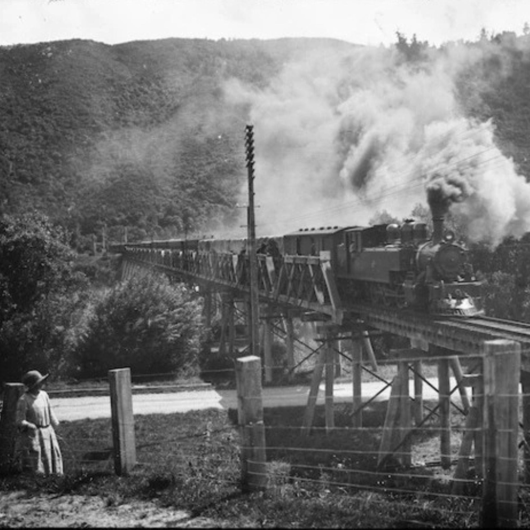 NZR WW Class Steam Train Wheels