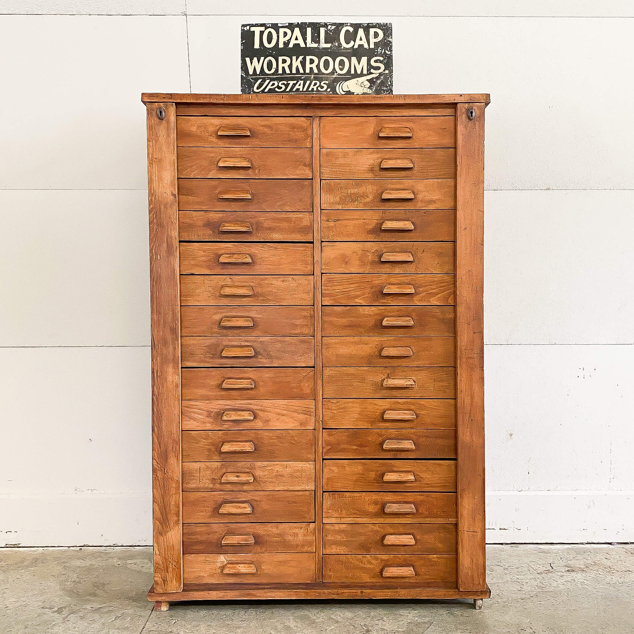 Vintage 30 Draw Cabinet