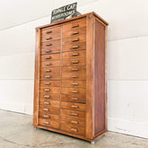 Vintage 30 Draw Cabinet