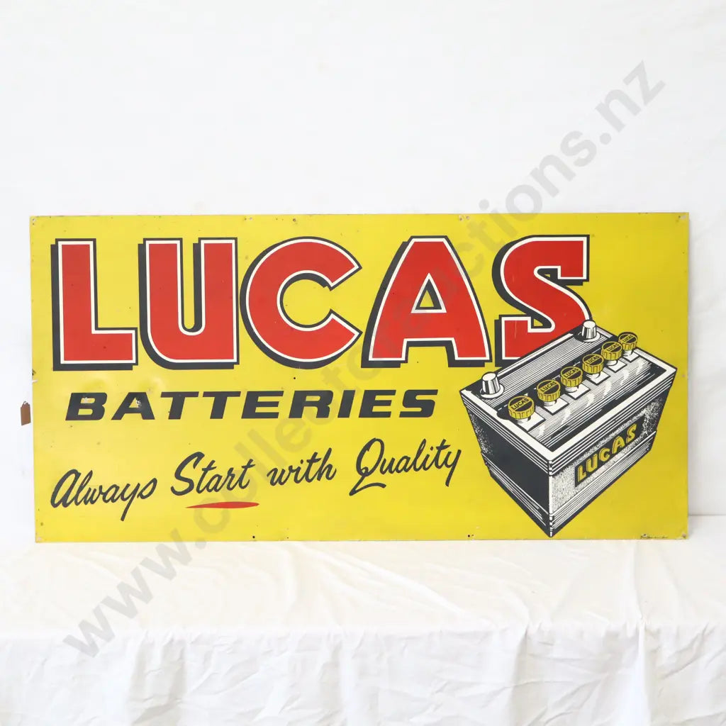 Size 12.22m Long x 61cm High. Original Screen Print, Firth Signs Auckland. Very Good. Ex Puriri Service Station