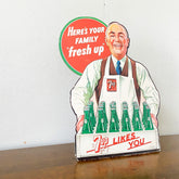 Vintage 7 Up Man