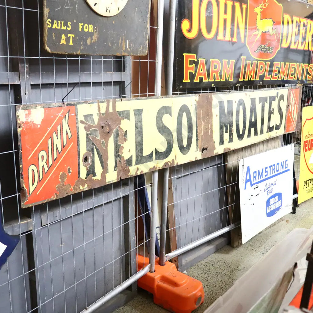 2.56 Mtrs x 37 cm original condition obvious rusted area