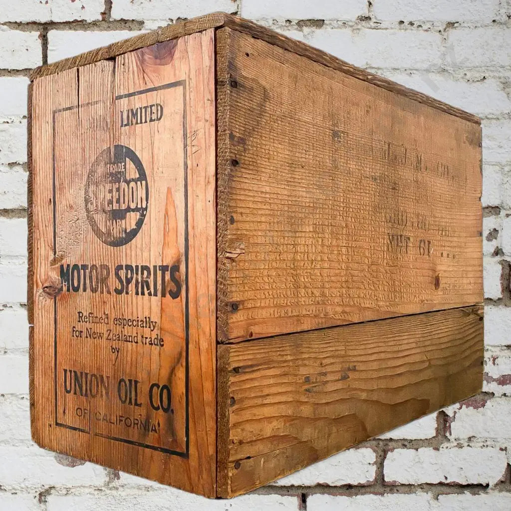 Size 26cm Long x 53cm Wide x 37cm High. Condition fair, some historic borer.