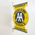 AA Breakdown Service Enamel Sign