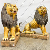 A Pair Of Stone Lions