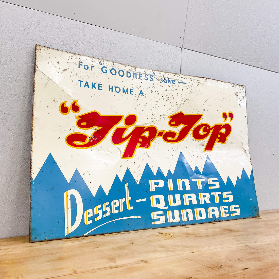 Unusual Tip Top Sign