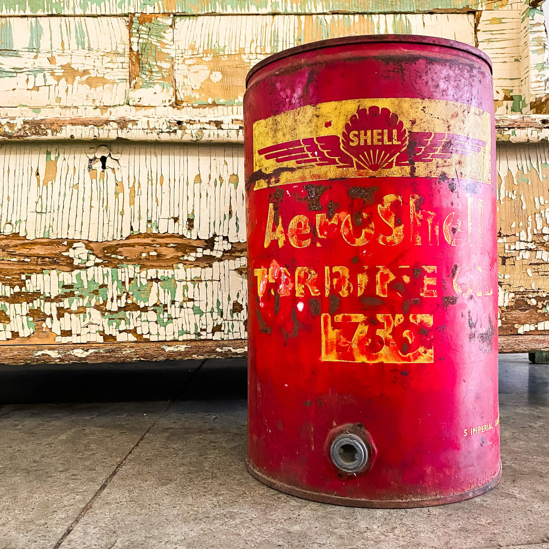 Aeroshell Oil Tin