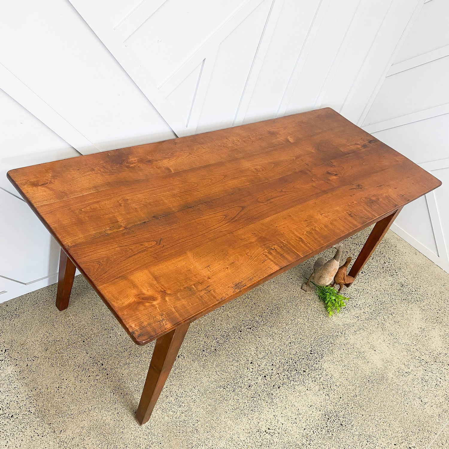 Antique French Chestnut Table