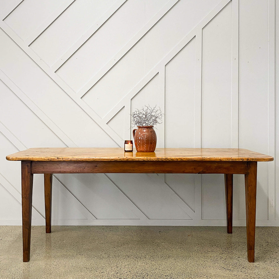 Antique French Chestnut Table
