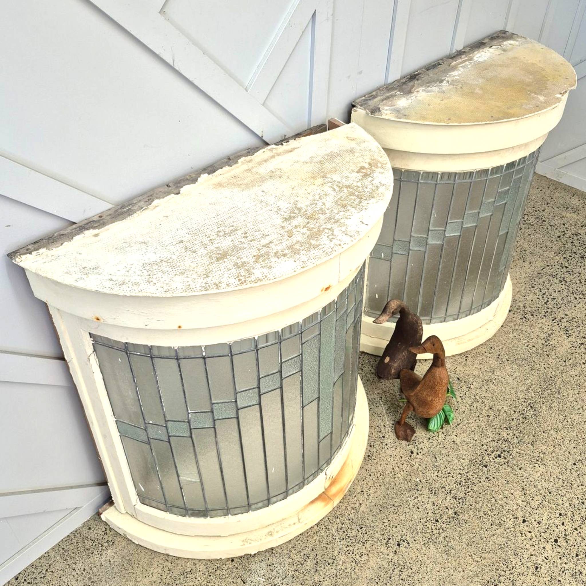 Curved Leadlight Windows