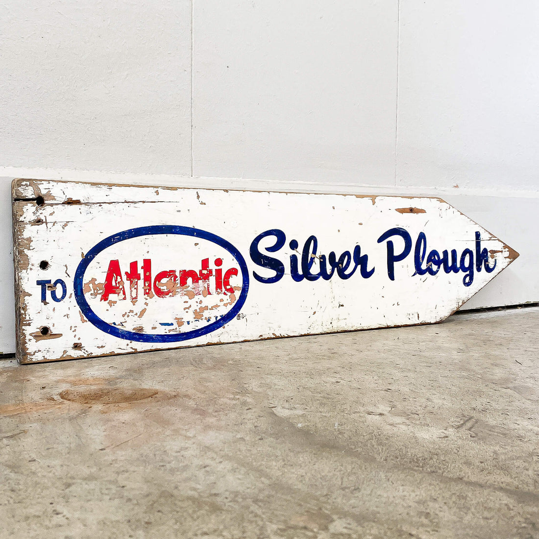 Old Atlantic Directional Sign