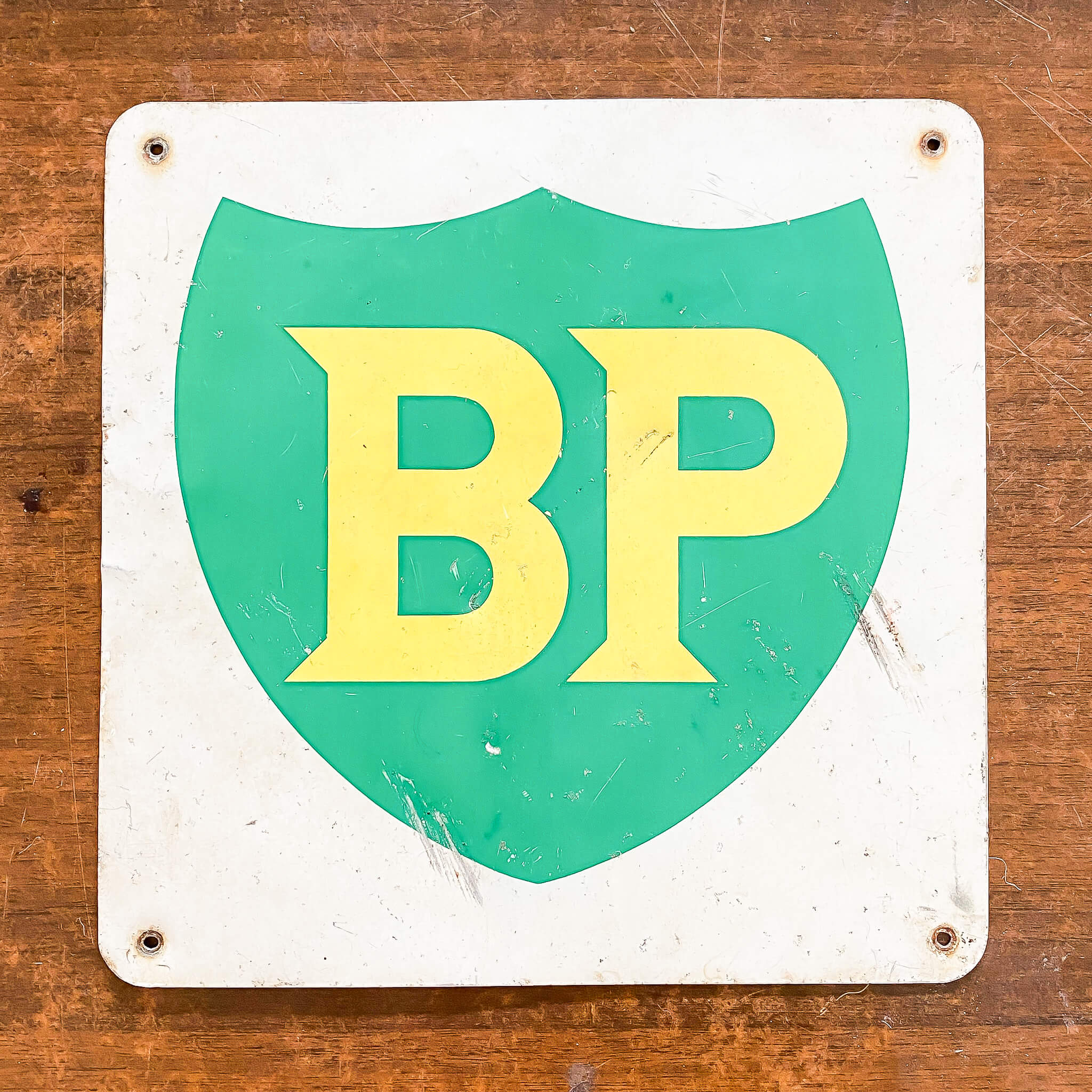 BP Oil Bowser Sign