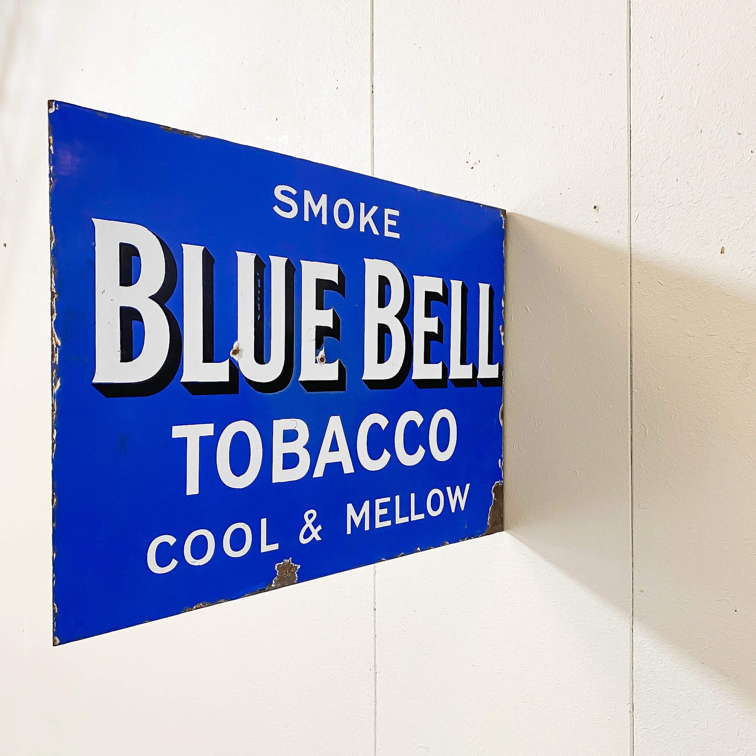 Blue Bell Tobacco Enamel Sign