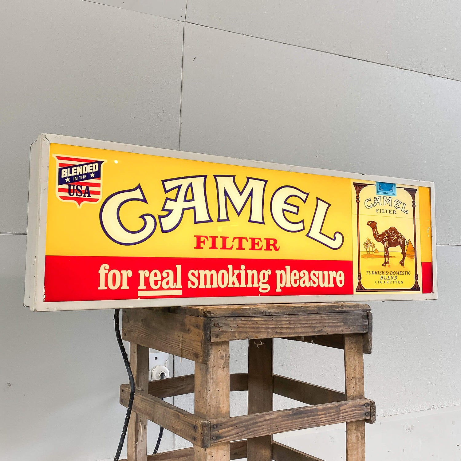 camel cigarette light Vintage Camel Cigarettes Light Box camel cigarette light Vintage Camel Cigarettes Light Box