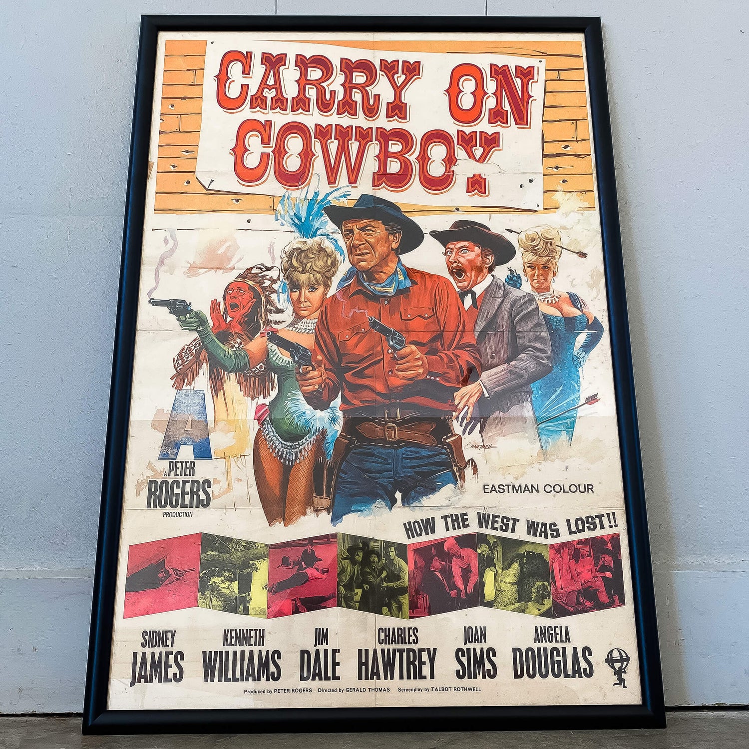 Carry On Cowboy Movie Poster