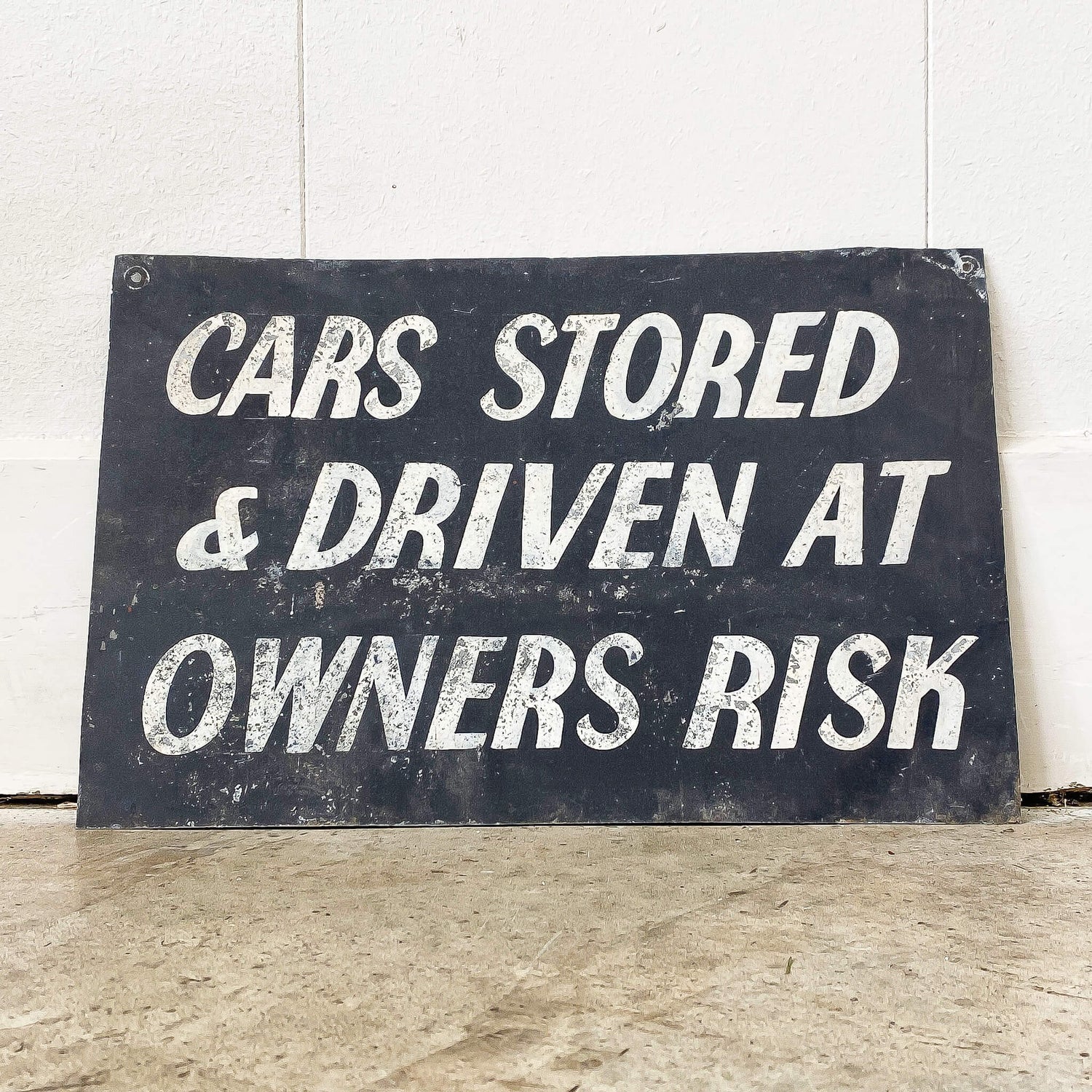 A Handpainted Sign