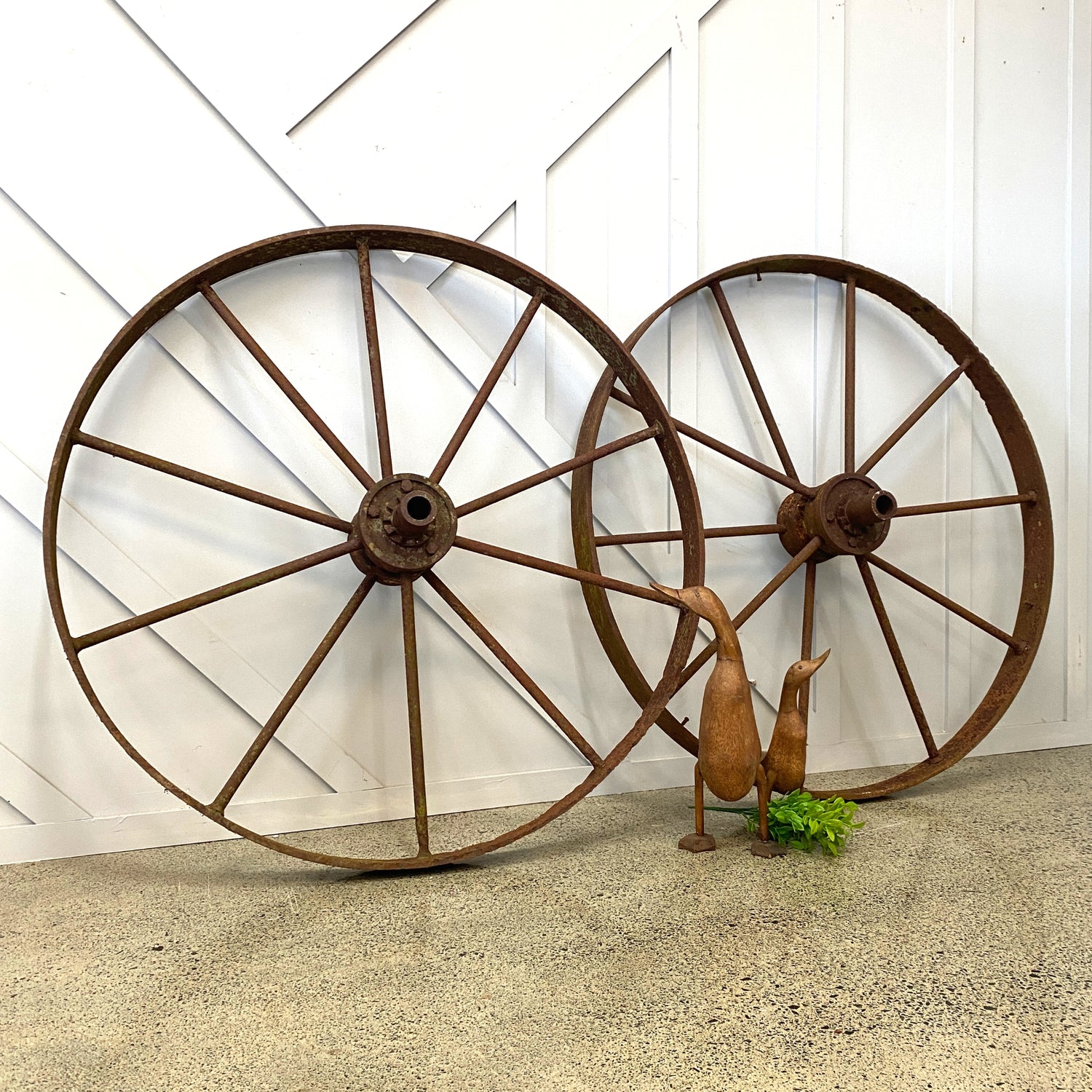 Cast Iron Wagon Wheels 