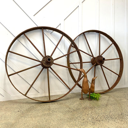 Cast Iron Wagon Wheels 