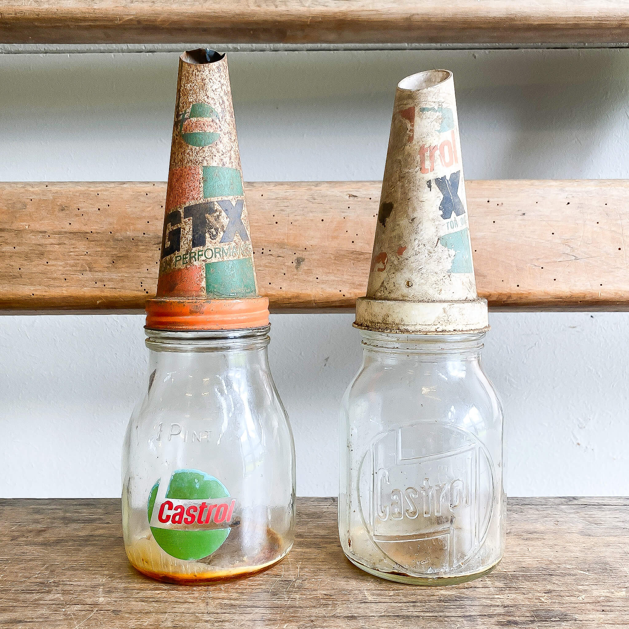 Castrol Oil Bottles