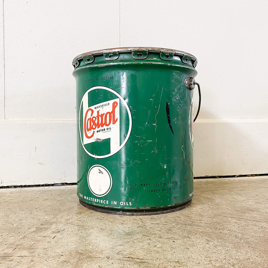 Castrol Oil Drum