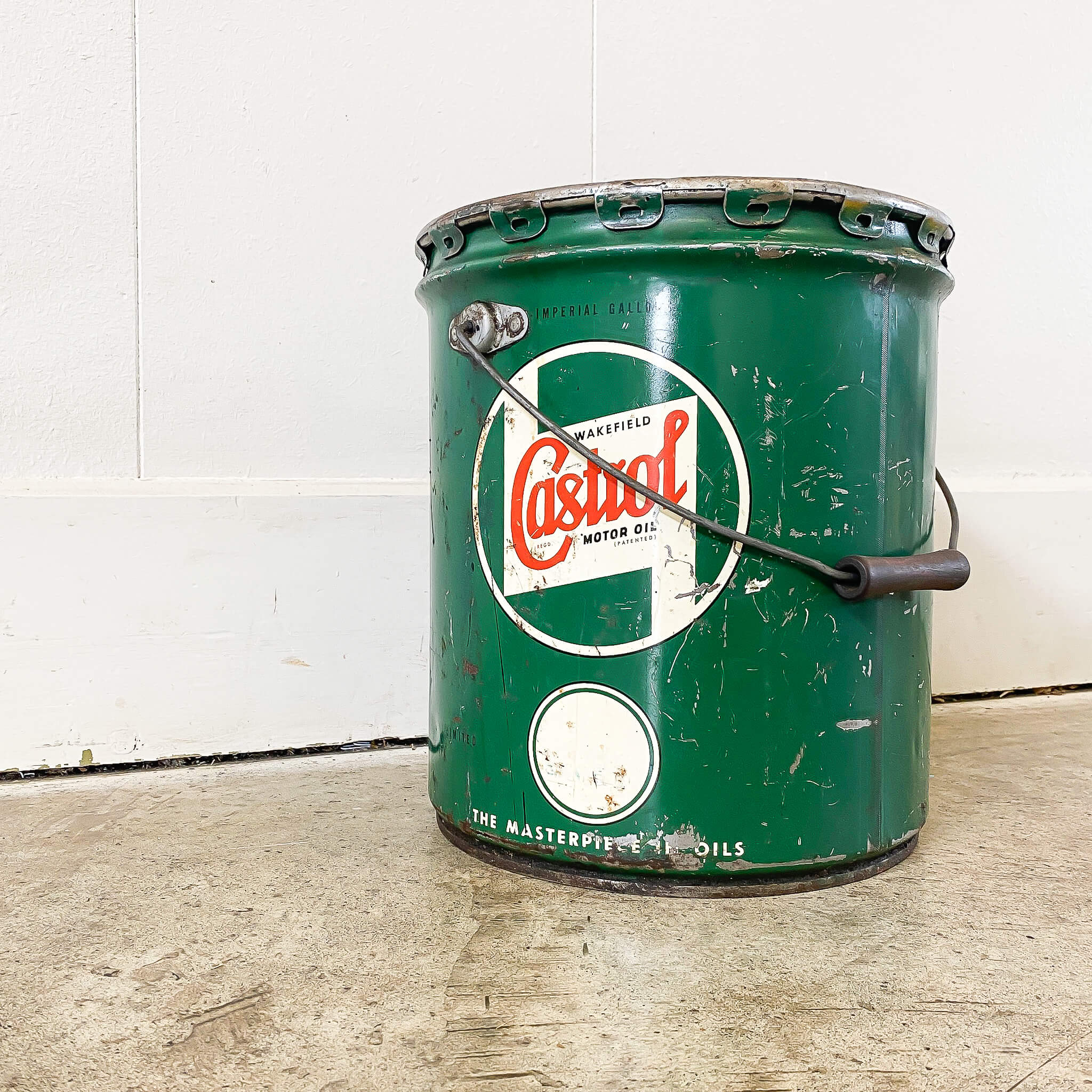 Castrol Oil Drum