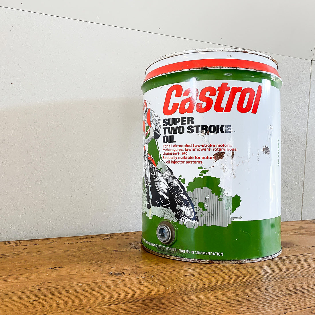 Castrol Oil Tin