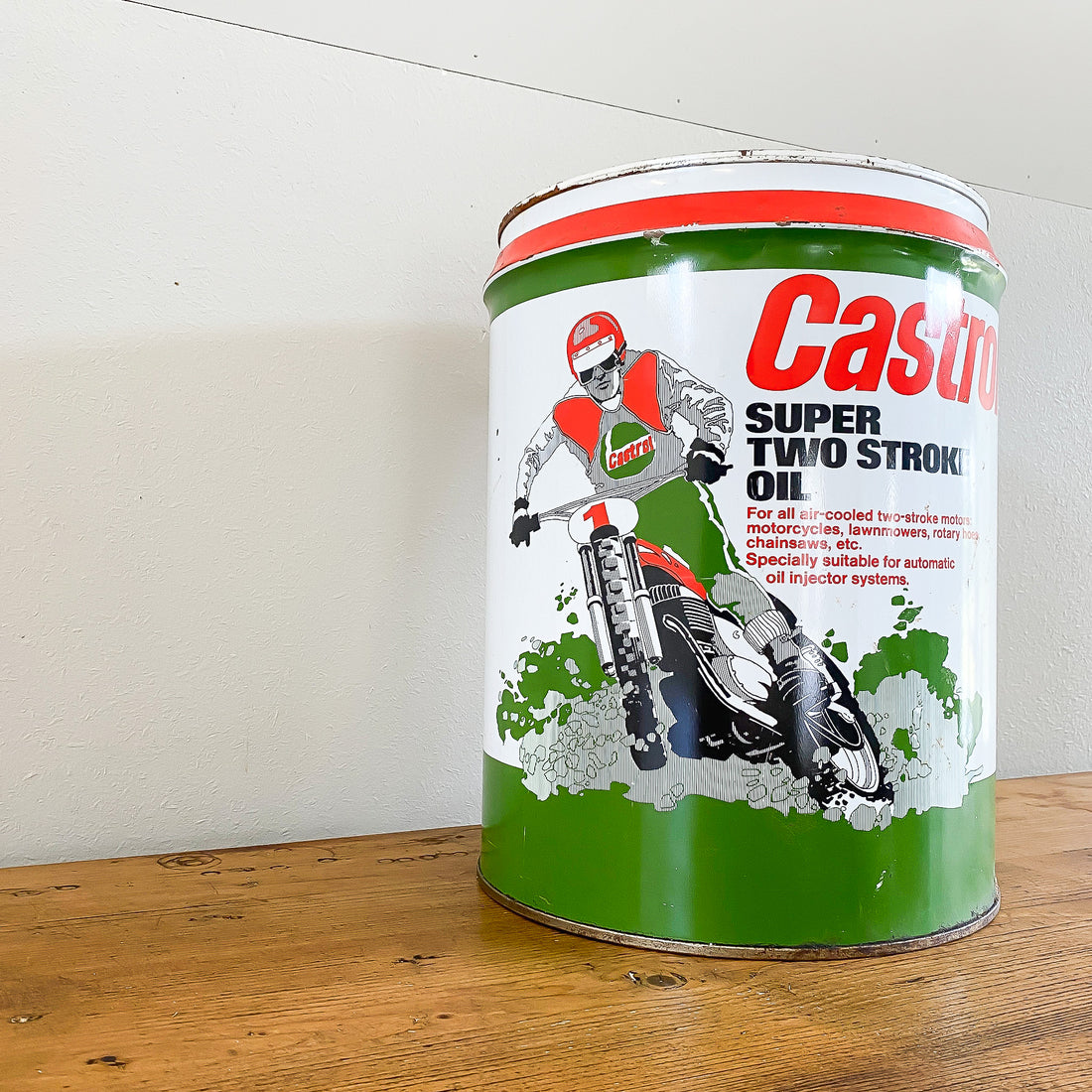 Castrol Oil Tin