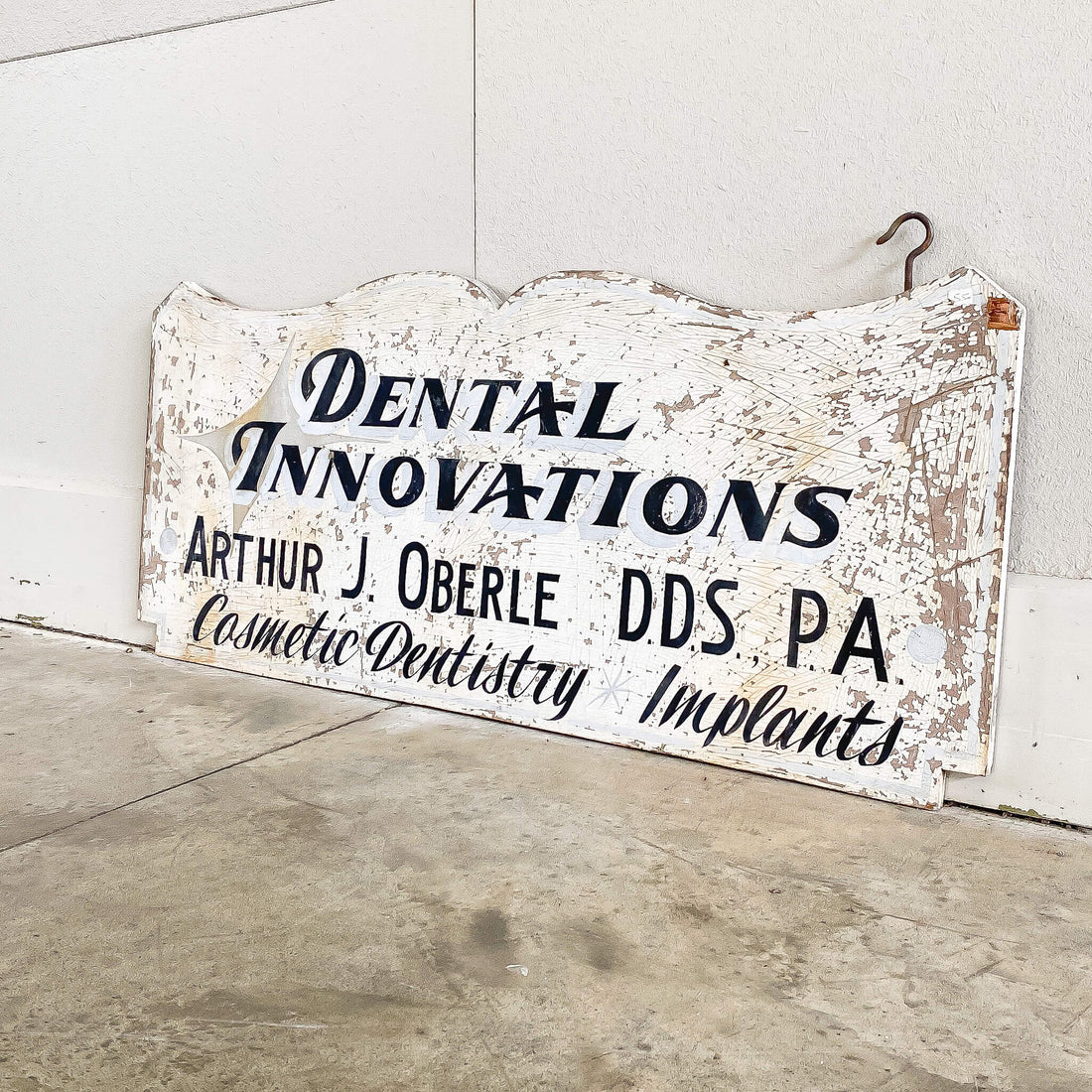 A Vintage Dentists Sign