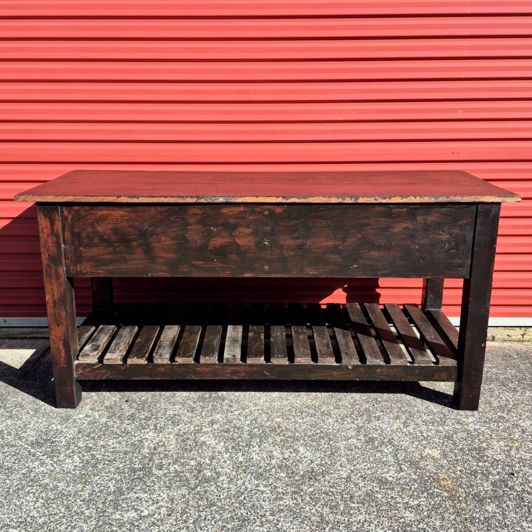An Edwardian Country Kitchen Table