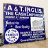 A and T Inglis Enamel Sign