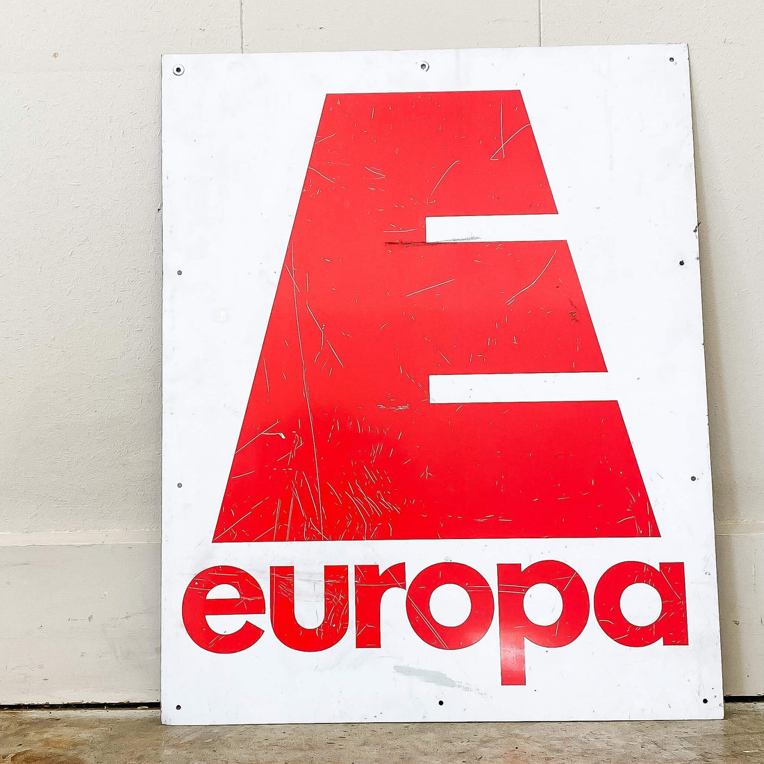Europa Service Station Sign