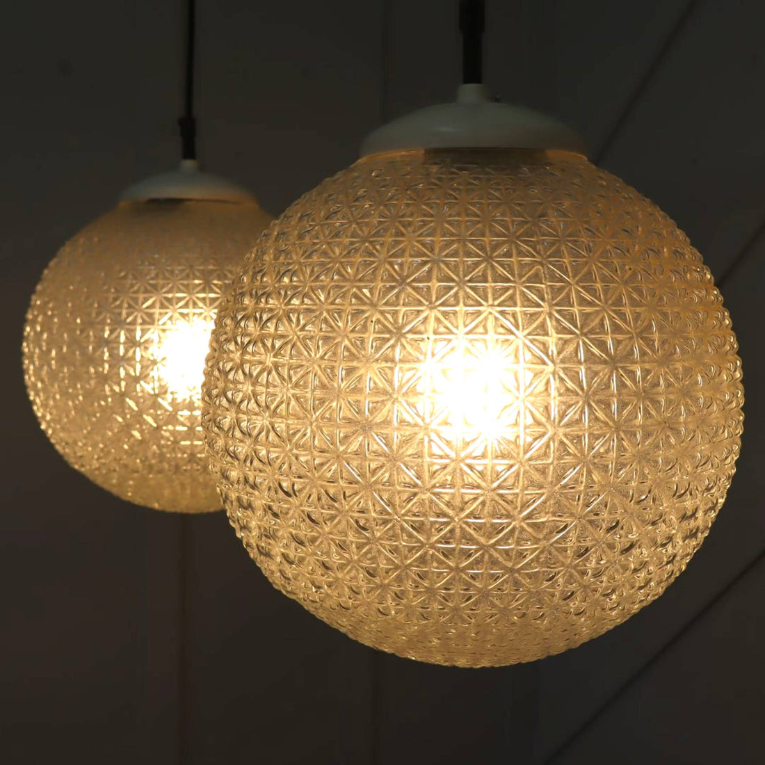 Vintage European Pennant Lights