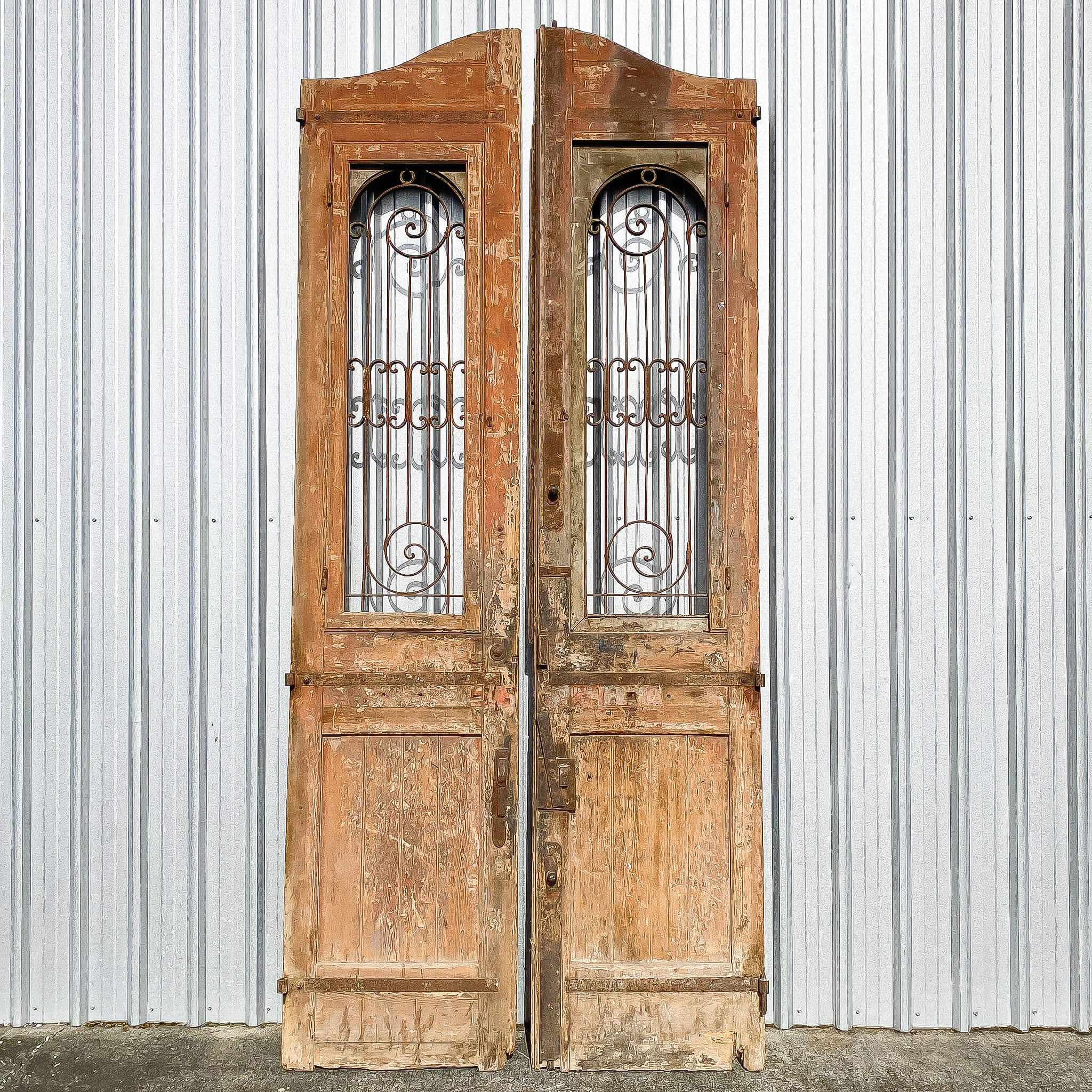 Large Salvaged Egyptian Doors