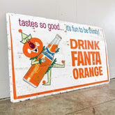 Fanta Advertising Sign