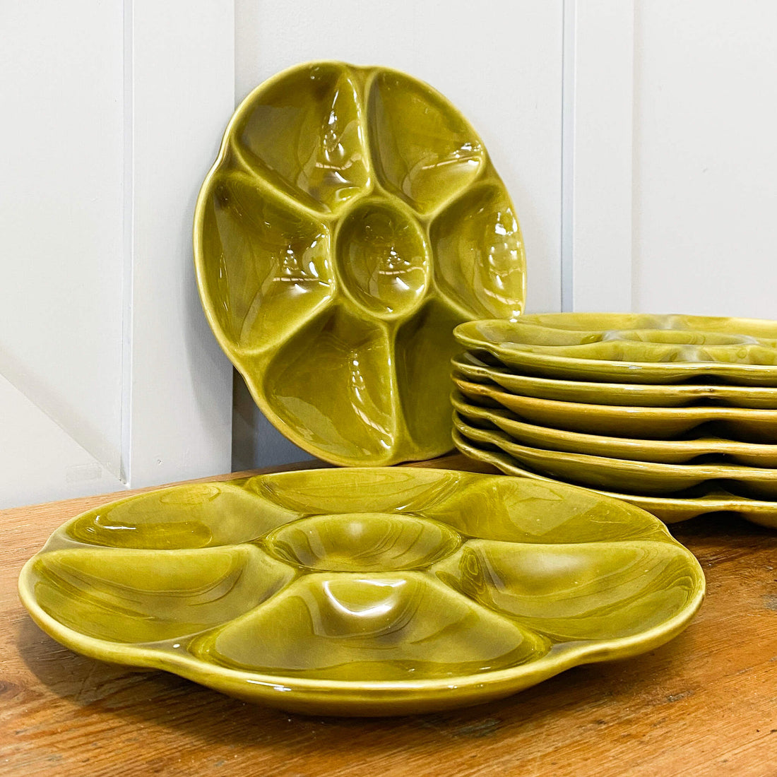 French Oyster Plates