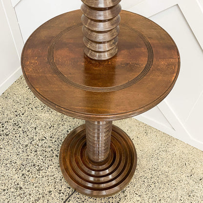 French Standing Lamp And Side Table
