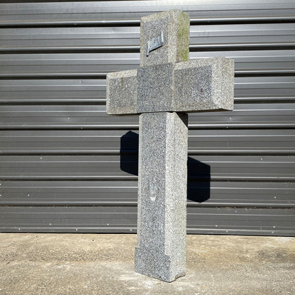 French Granite Inri Crucifix