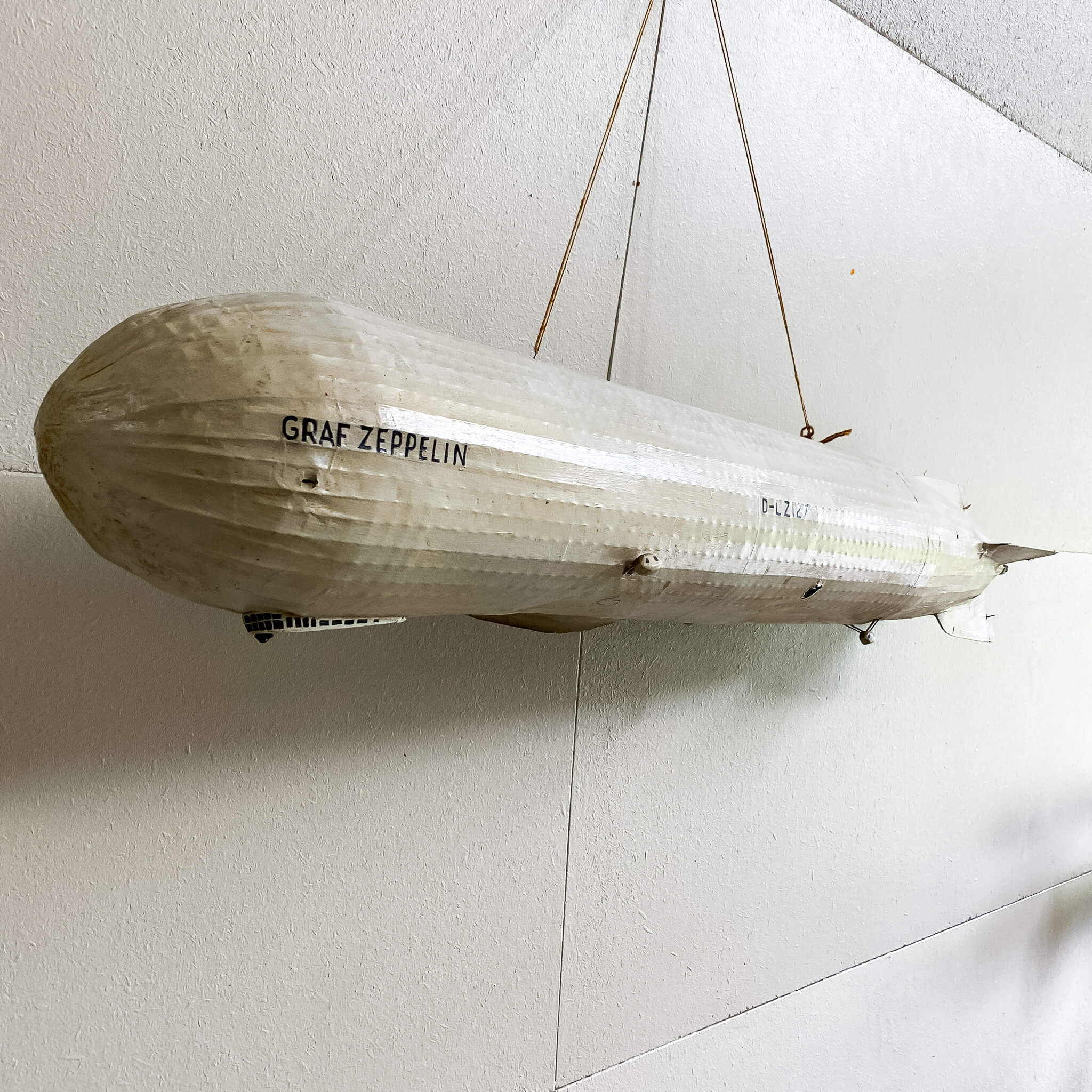 A Large Paper Mache Graf Zeppelin