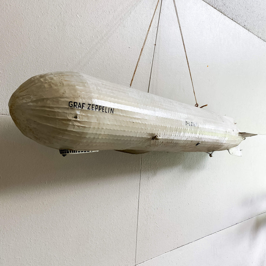 A Large Paper Mache Graf Zeppelin